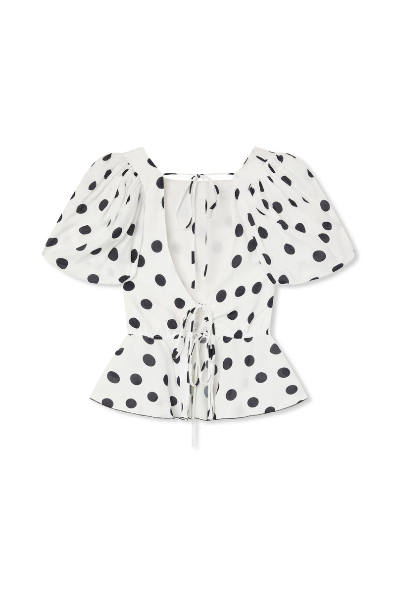 POLKA DOTS TOP