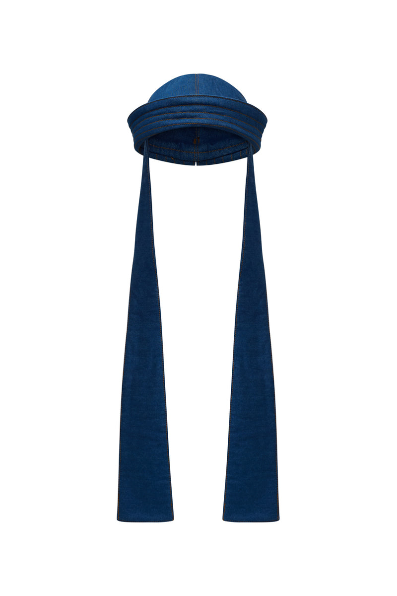 SOMBRERO PILLBOX DENIM