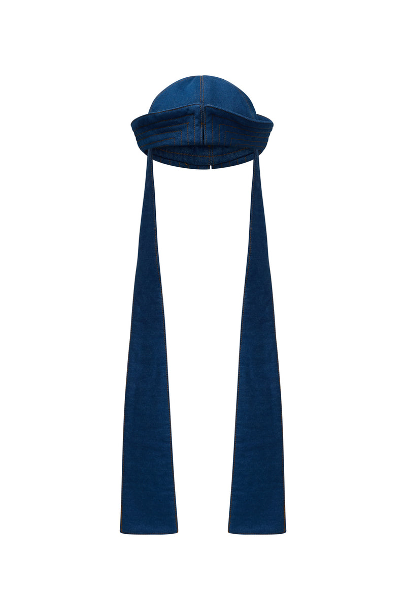 SOMBRERO PILLBOX DENIM