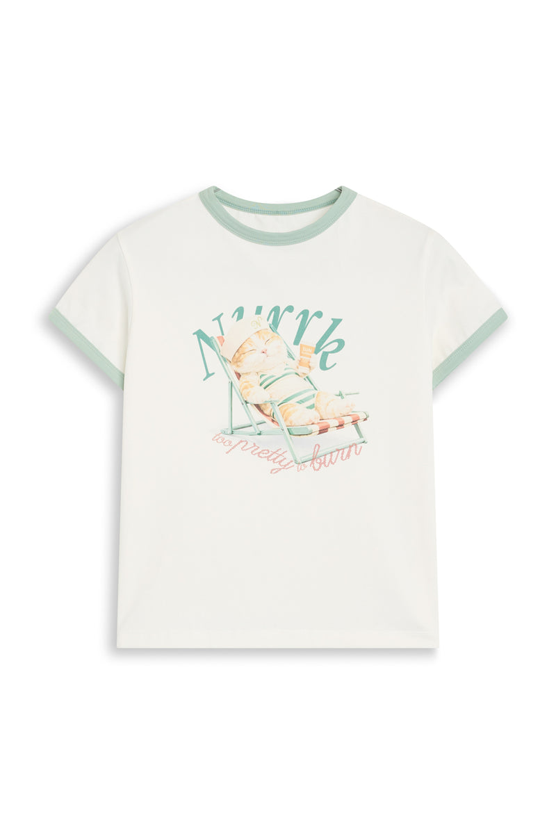 CAMISETA VERDE HAMMOCK KITTEN
