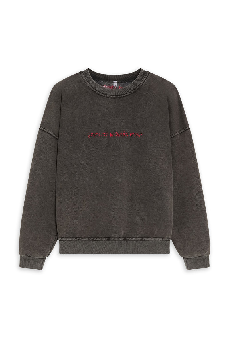 SUDADERA VILLA ALEGRIA 26 NEGRA
