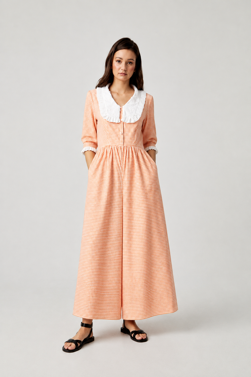 MONO ORANGE VICHY
