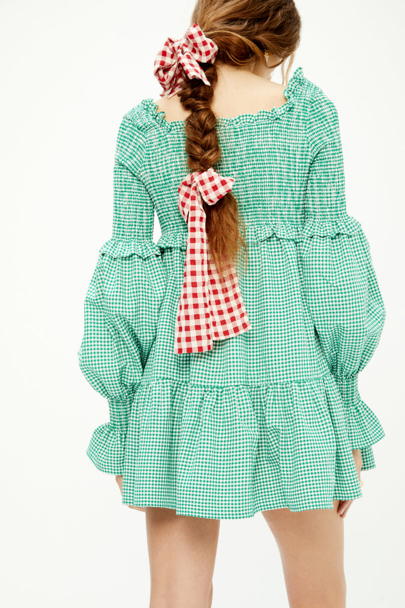 VESTIDO GREEN VICHY