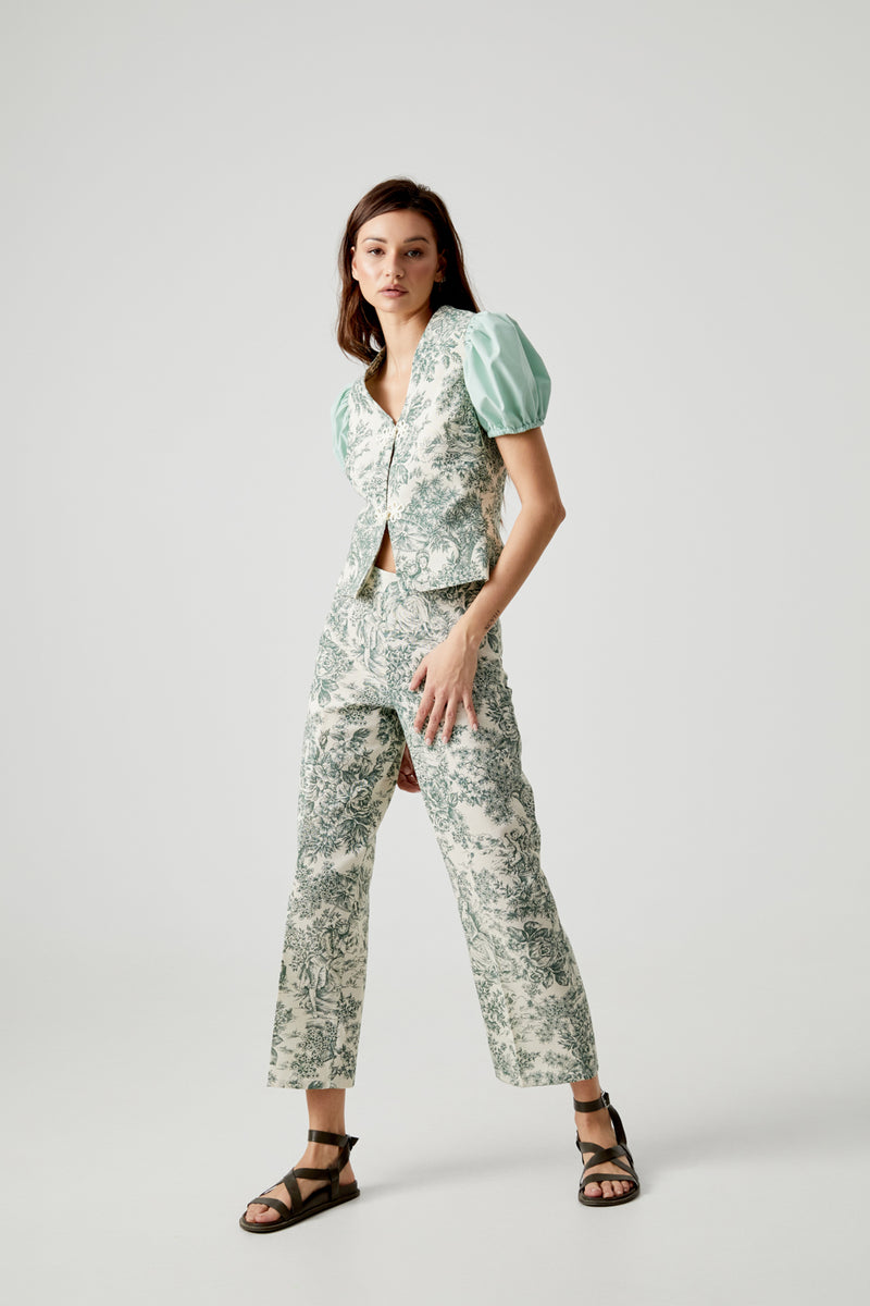 NEW GUIÑOTE GREEN BLOUSE