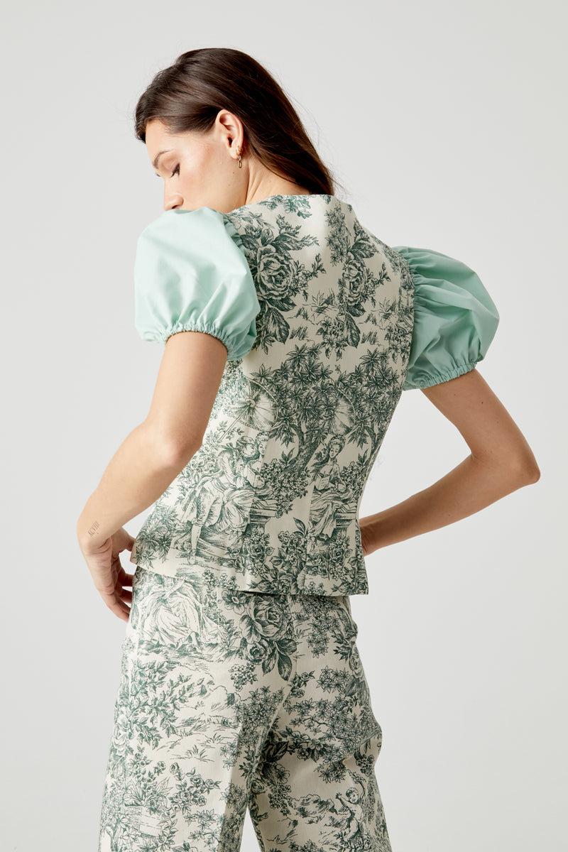 NEW GUIÑOTE GREEN BLOUSE
