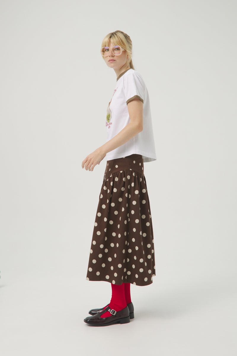 BEIGE PROCRASTINATION KITTEN T-SHIRT