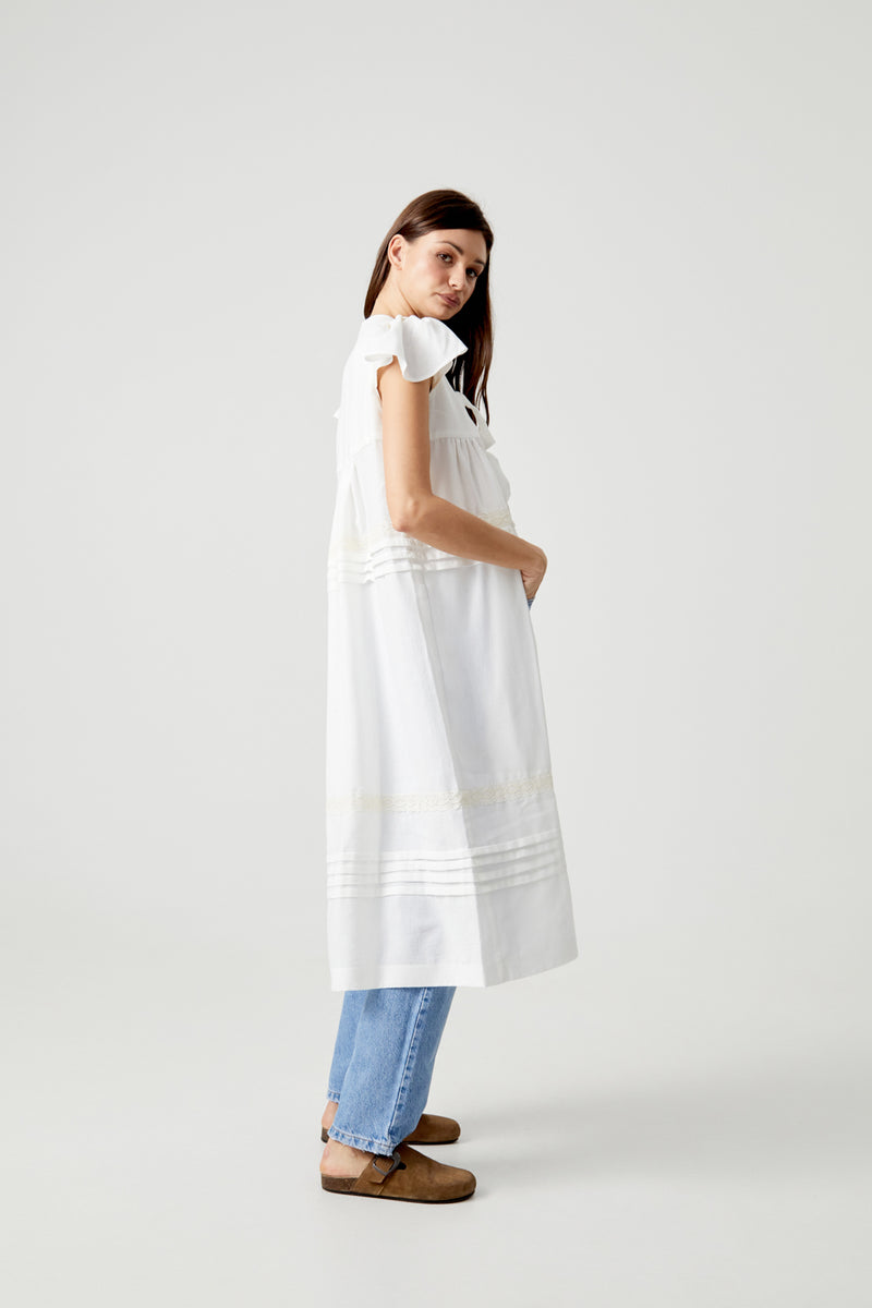 Caftan gilet blanc marocain