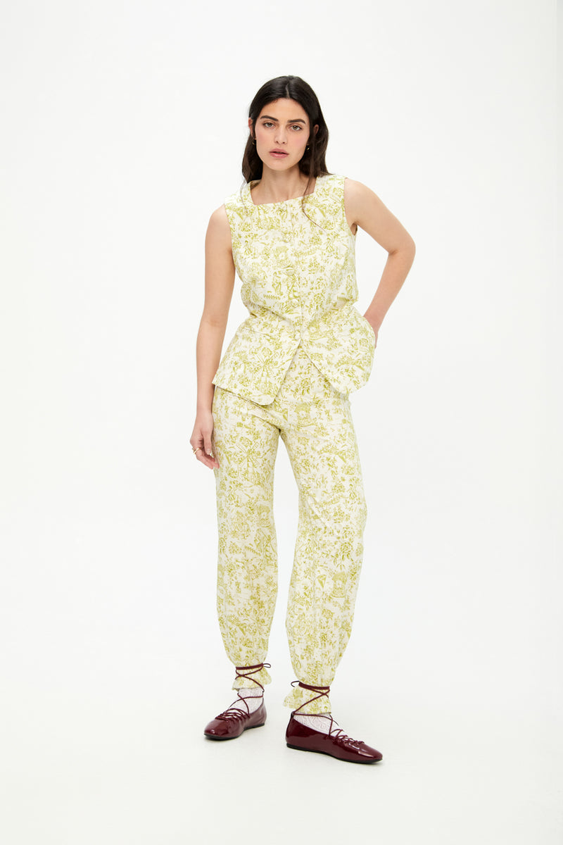 CHALECO GUIÑOTE VERDE