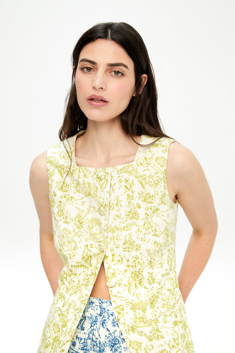 CHALECO GUIÑOTE VERDE