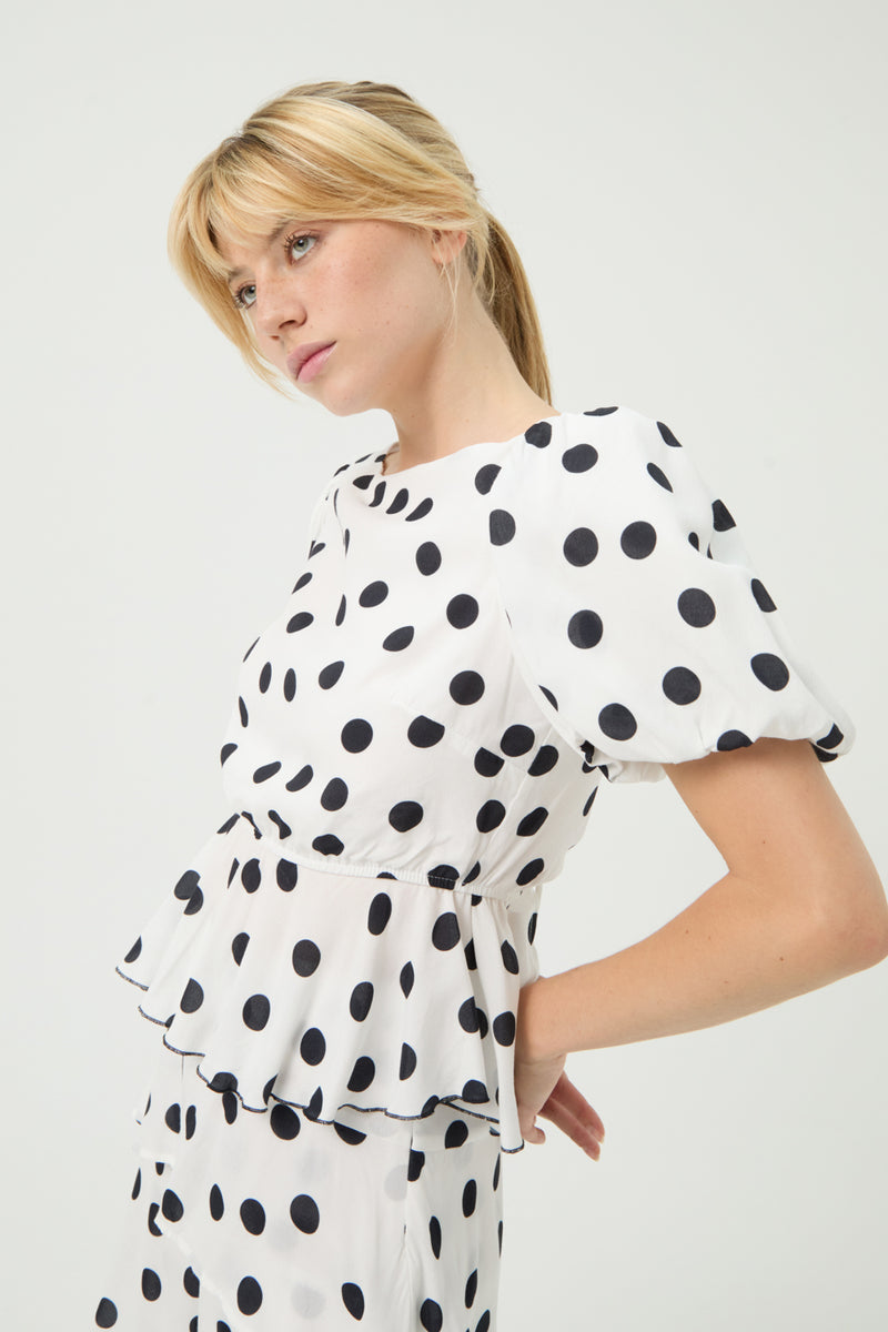 POLKA DOTS TOP