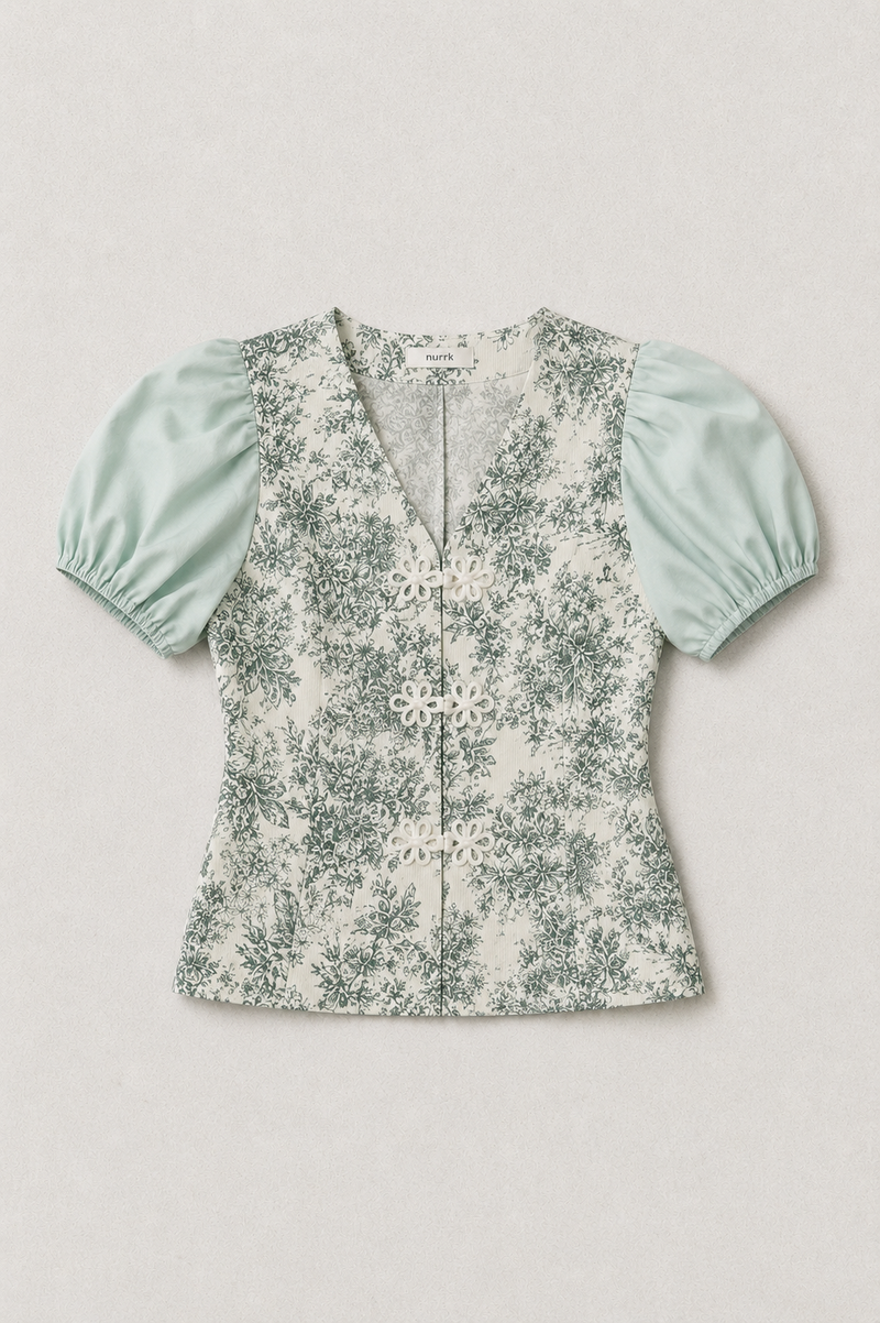 NEW GUIÑOTE GREEN BLOUSE
