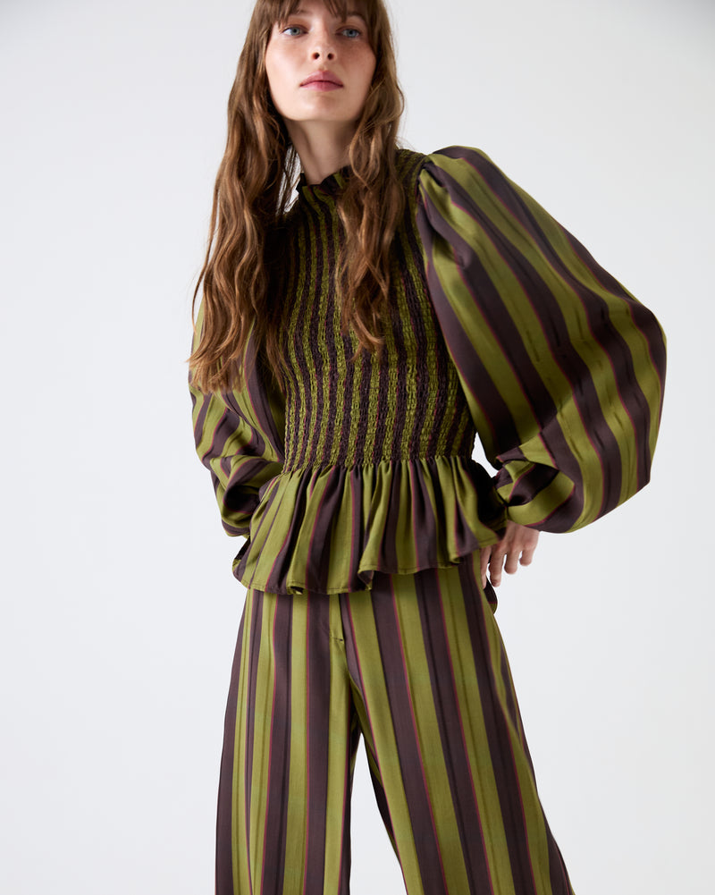 BLUSA PUFFED OLIVE