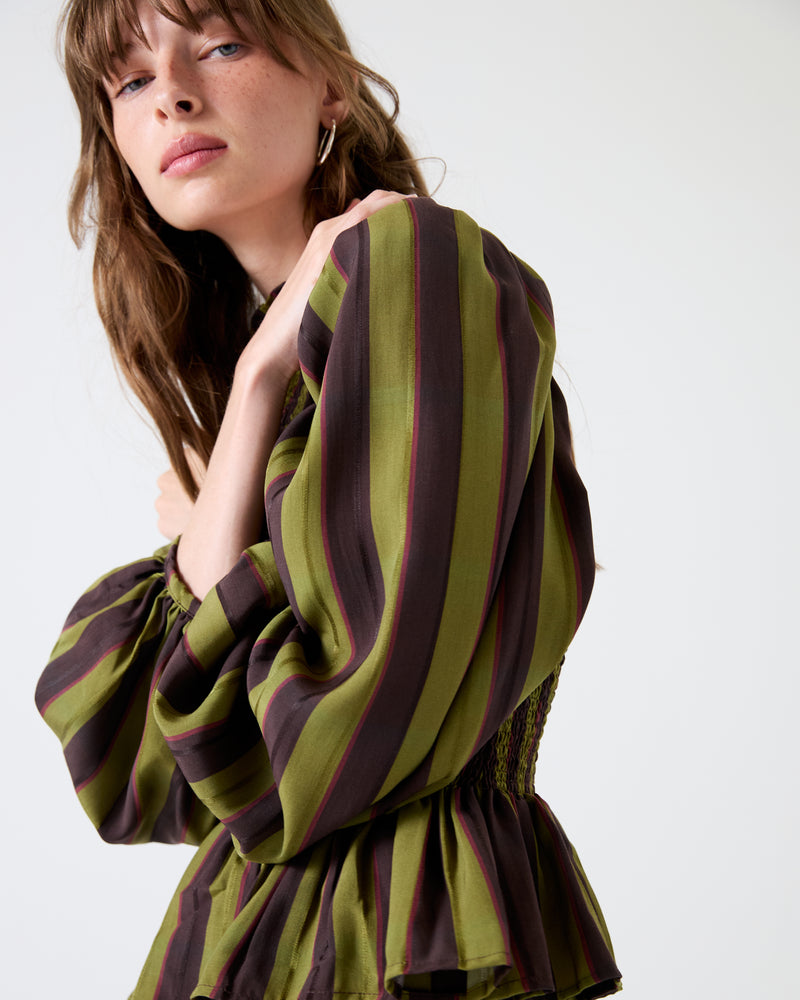 BLUSA PUFFED OLIVE