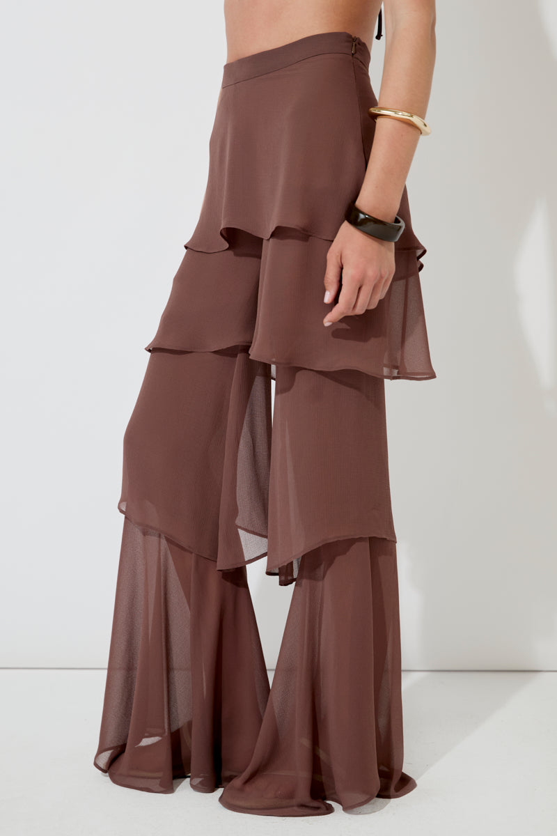 PANTALON ANTOINETTE CHOCOLATE