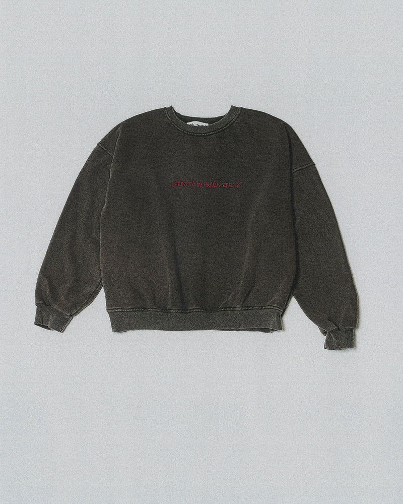 SUDADERA VILLA ALEGRIA 26 NEGRA