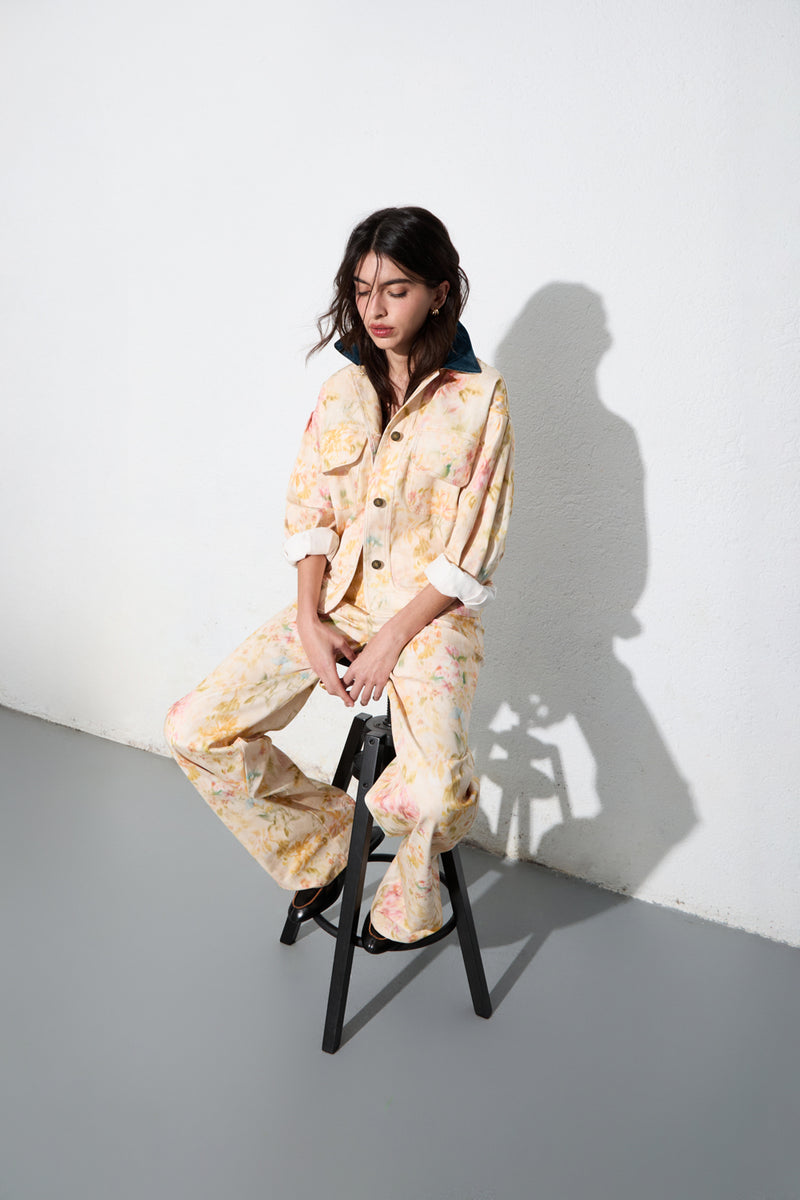 CAZADORA GRANDMA FLORAL