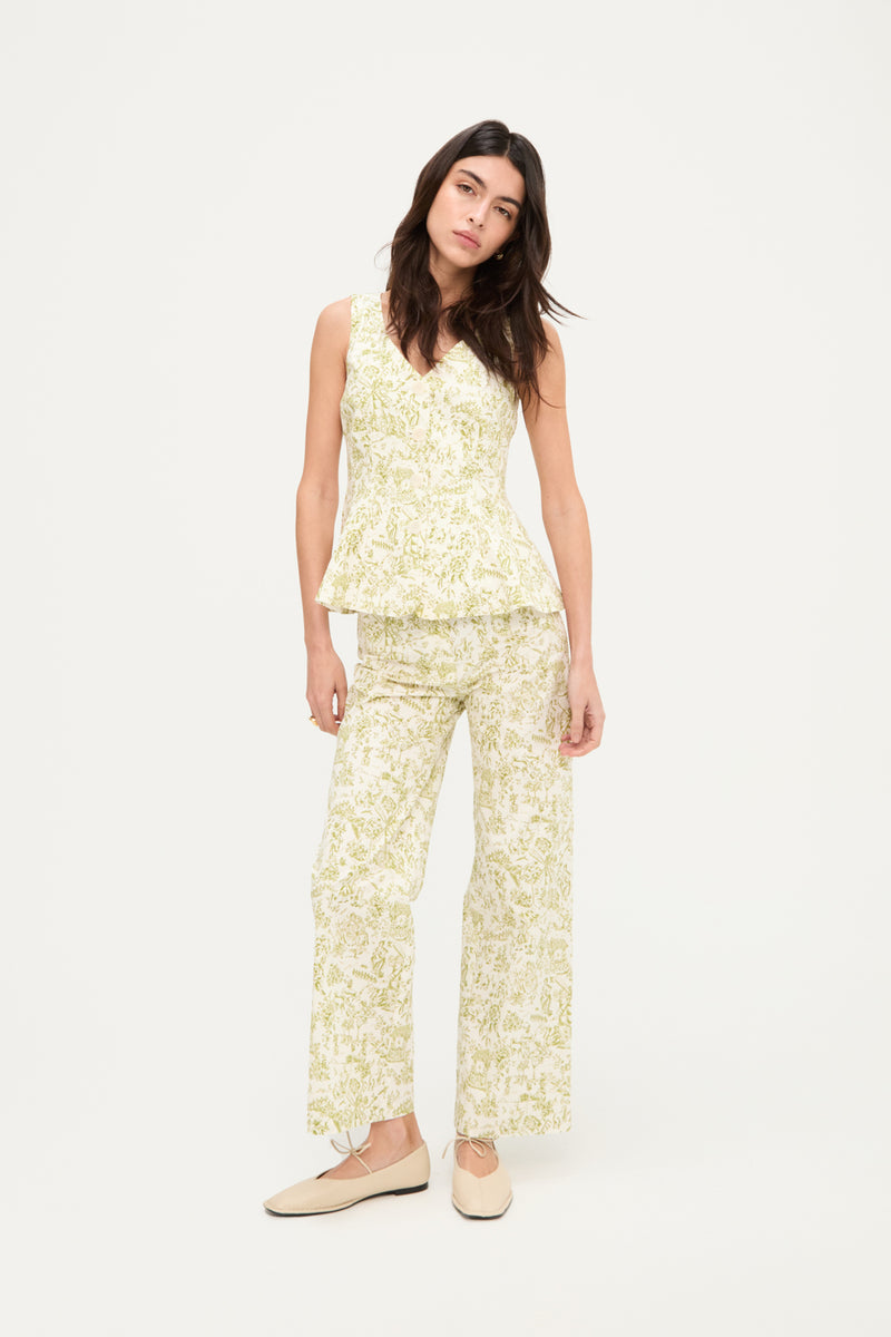 PANTALÓN GUIÑOTE BABY GREEN