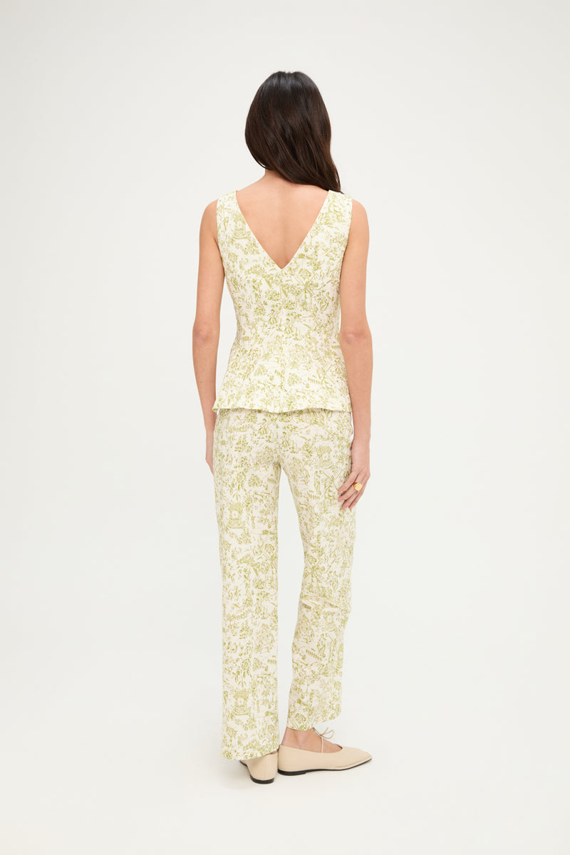 PANTALÓN GUIÑOTE BABY GREEN