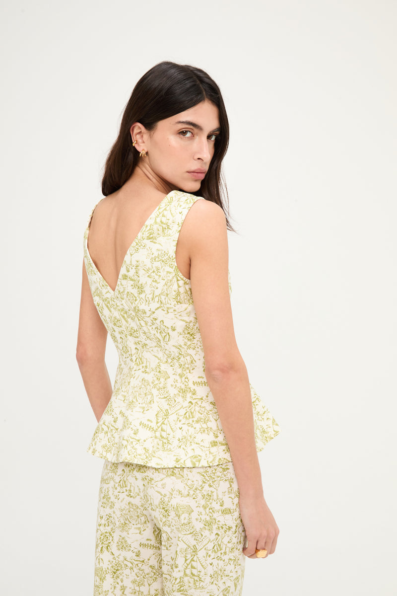 CHALECO GUIÑOTE BABY GREEN