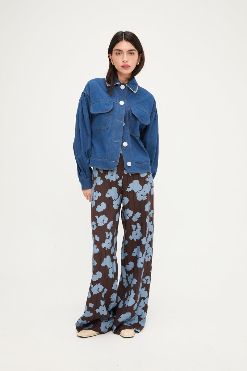 CAZADORA DENIM LACE