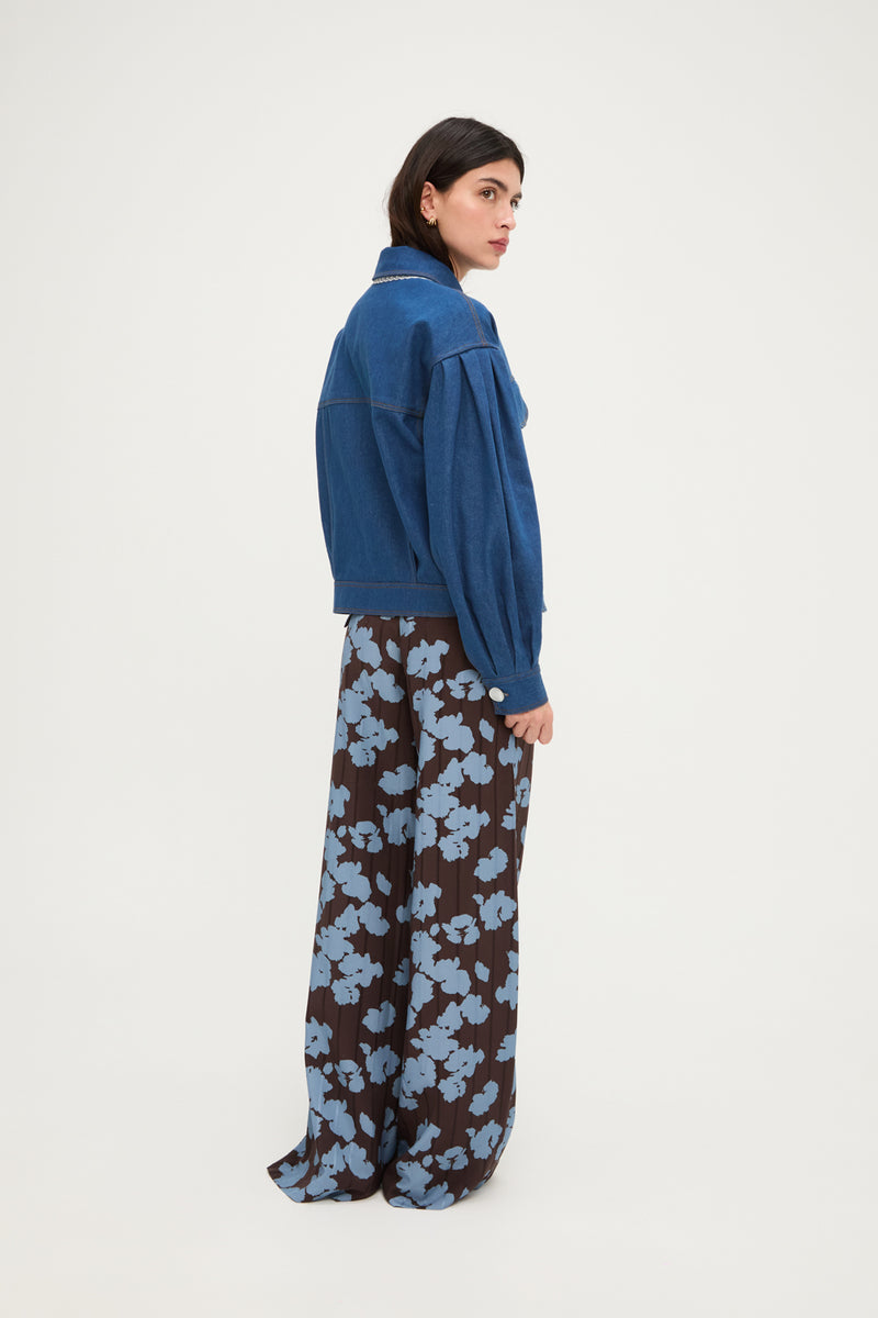 CAZADORA DENIM LACE