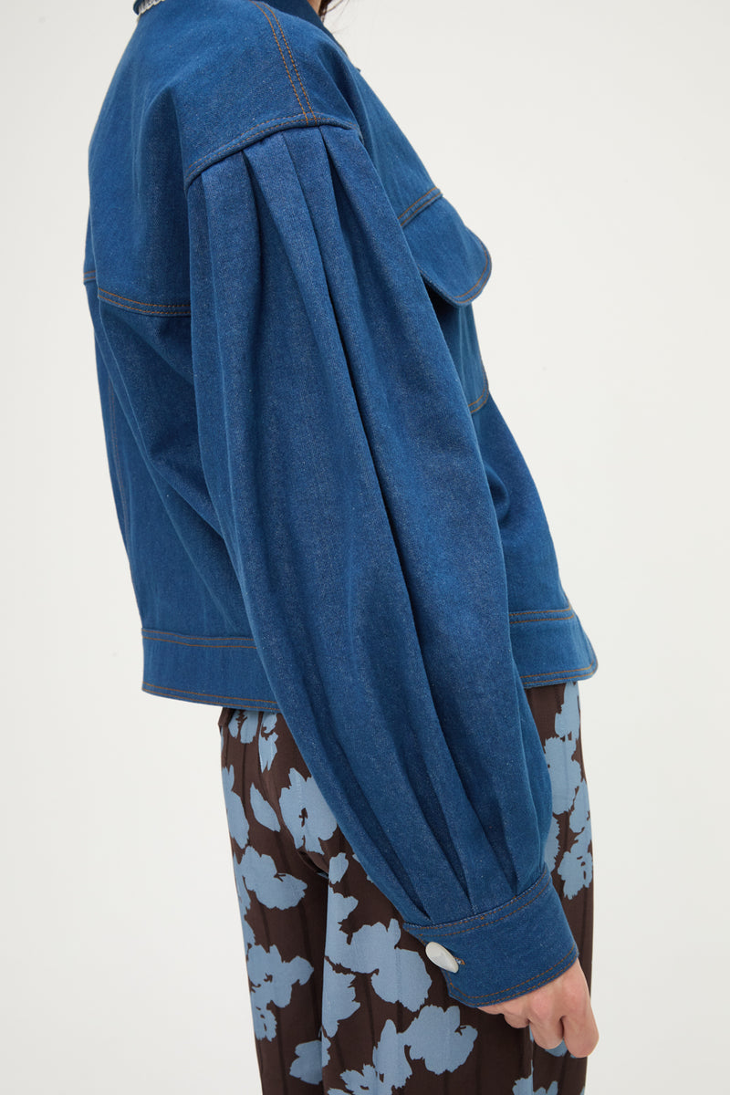 CAZADORA DENIM LACE
