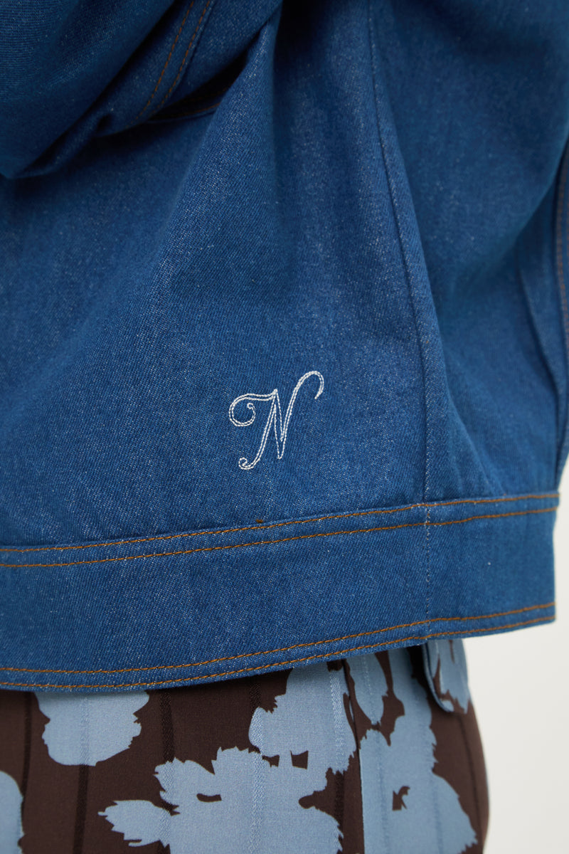 CAZADORA DENIM LACE